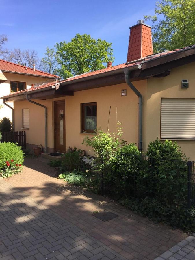 Ruhiges Ferienhaus Wandlitz Bagian luar foto