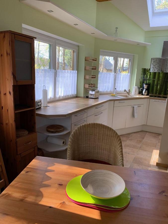 Ruhiges Ferienhaus Wandlitz Bagian luar foto