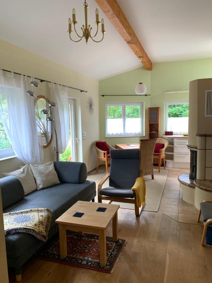 Ruhiges Ferienhaus Wandlitz Bagian luar foto